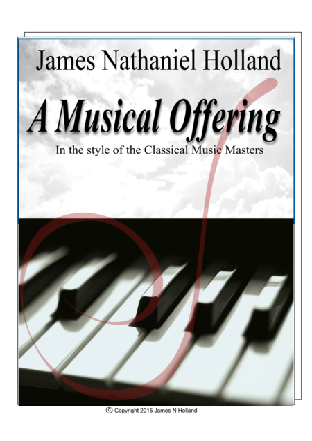 Free Sheet Music A Musical Offering For Solo Piano