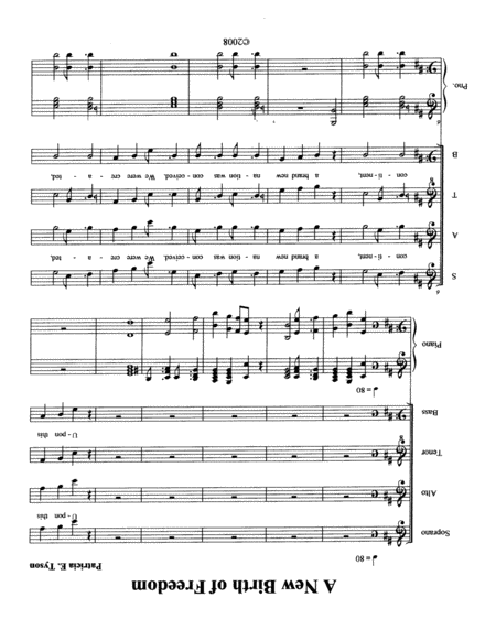 A New Birth Of Freedom Sheet Music