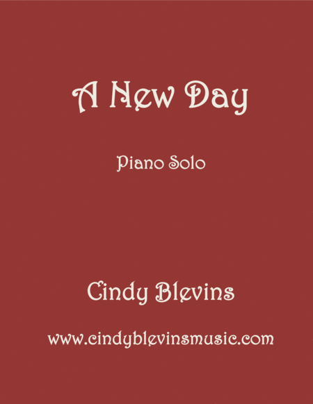 A New Day Original Piano Solo From My Piano Book Piano Compendium Sheet Music