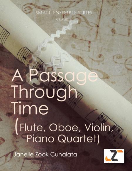 Free Sheet Music A Passage Through Time Piano Flute Oboe And Violin