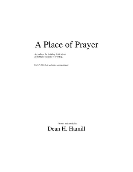 A Place Of Prayer Sheet Music