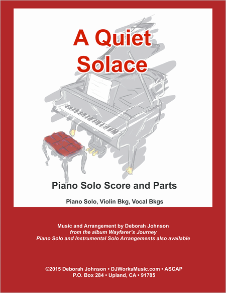 Free Sheet Music A Quiet Solace Piano Solo Score