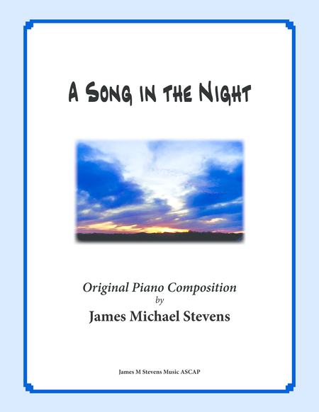 Free Sheet Music A Song In The Night Inspirational Piano