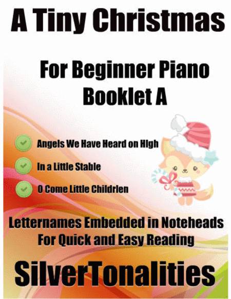 A Tiny Christmas For Beginner Piano Booklet A Sheet Music