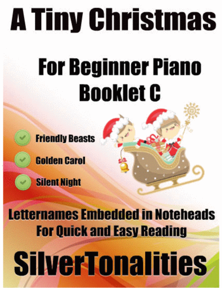 A Tiny Christmas For Beginner Piano Booklet C Sheet Music