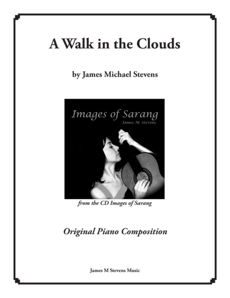 A Walk In The Clouds From Images Of Sarang Sheet Music