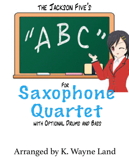 Abc For Sax Quartet Sheet Music