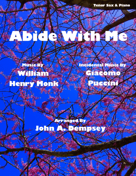 Abide With Me Tenor Sax And Piano Sheet Music