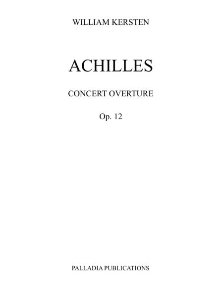 Free Sheet Music Achilles Concert Overture