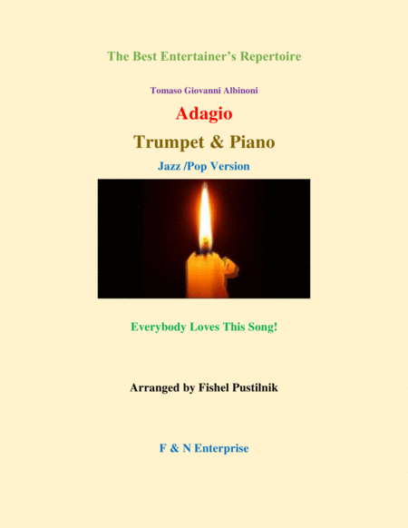 Adagio For Trumpet And Piano Sheet Music