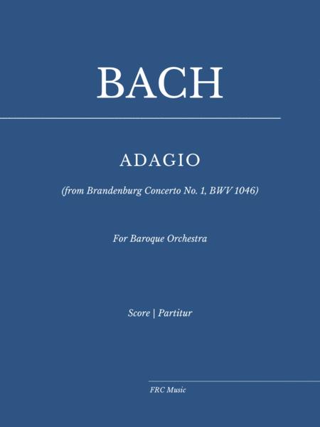 Free Sheet Music Adagio From Brandenburg Concerto No 1 Bwv 1046