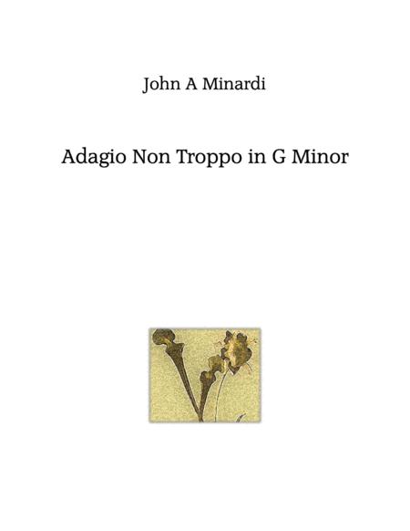 Free Sheet Music Adagio Non Troppo In G Minor