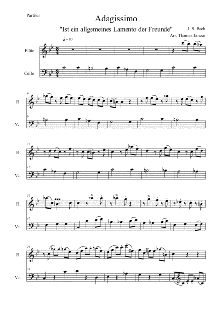 Adagissimo Sheet Music