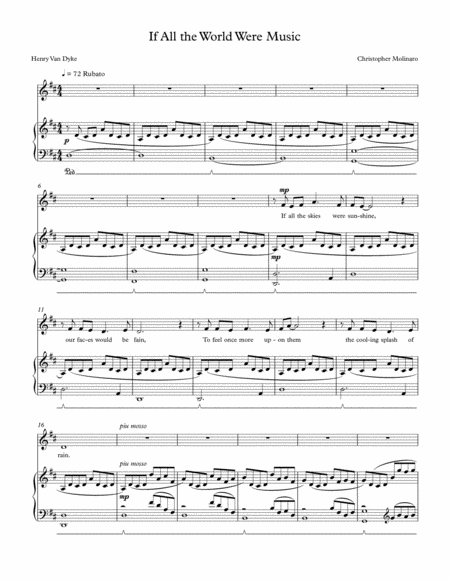 Adele Make You Feel My Love For Baritone Horn Piano Sheet Music