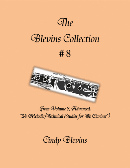 Advanced Clarinet Study 8 From The Blevins Collection Melodic Technical Studies For Bb Clarinet Sheet Music