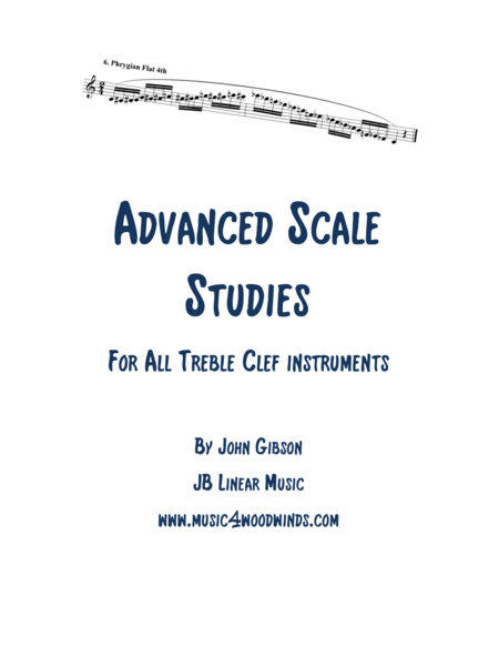 Advanced Scale Studies For All Treble Clef Instruments Sheet Music