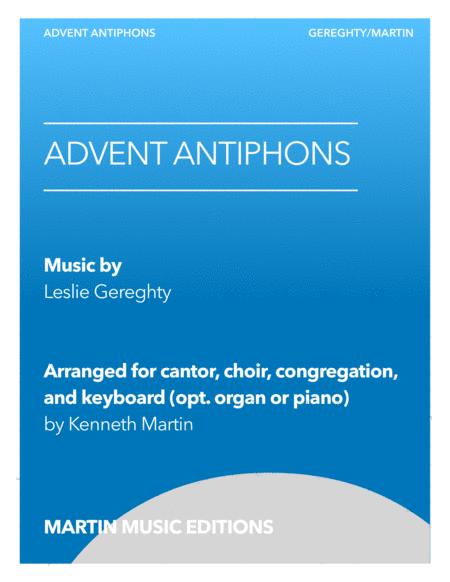 Free Sheet Music Advent Antiphons