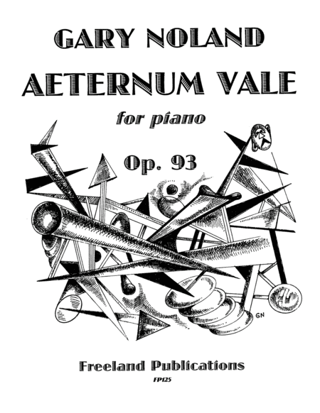 Free Sheet Music Aeternum Vale For Piano Op 93