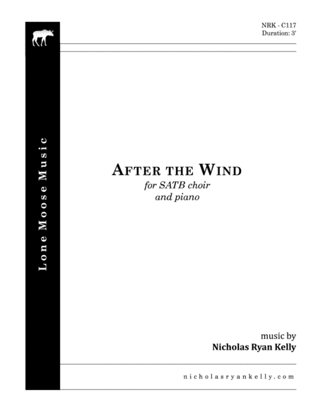 After The Wind Sheet Music