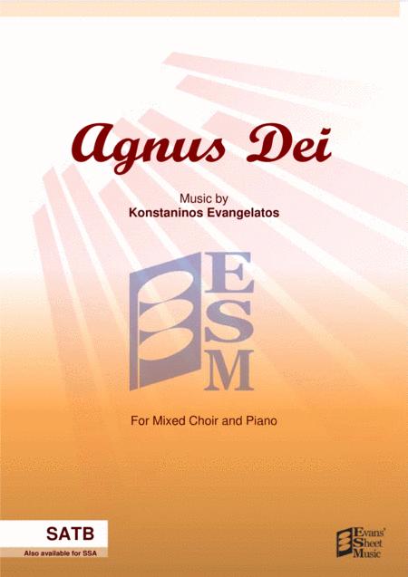 Agnus Dei Satb Piano Sheet Music