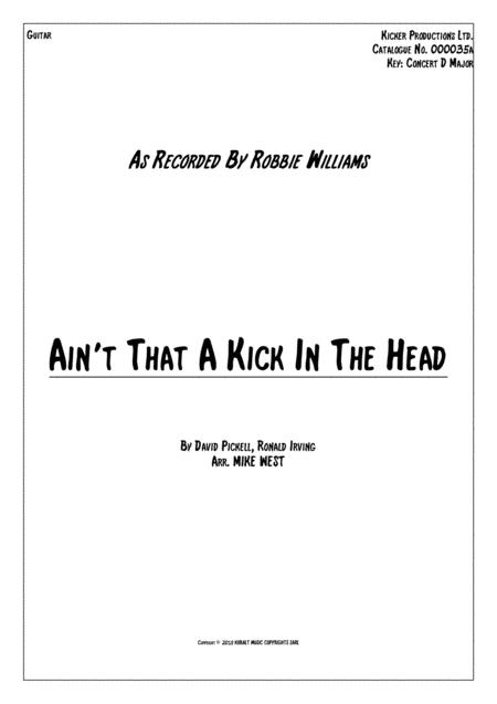 Aint That A Kick In The Head Guitar Sheet Music