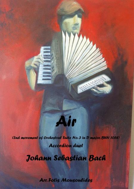 Free Sheet Music Air For Accordion Duet