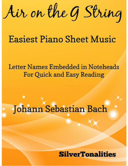 Free Sheet Music Air On The G String Easiest Piano Sheet Music