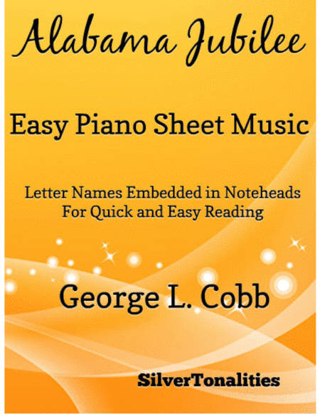 Alabama Jubilee Easy Piano Sheet Music Sheet Music