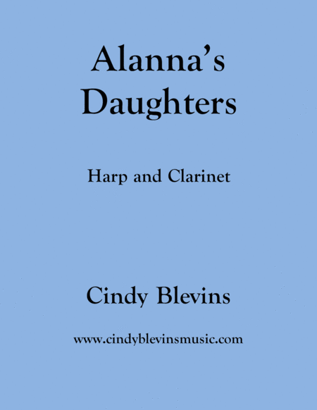 Free Sheet Music Alannas Daughters For Harp And Bb Clarinet