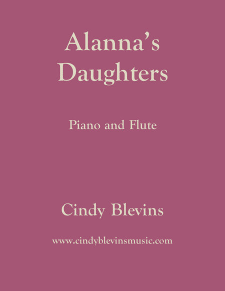 Alannas Daughters For Piano And Flute Sheet Music