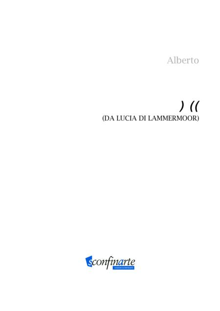 Free Sheet Music Alberto Cara Lucia Off Da Lucia Di Lammermoor Es 20 056