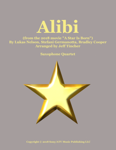 Free Sheet Music Alibi