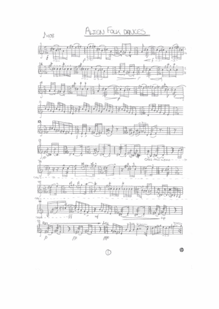 Alien Folk Dances Sheet Music