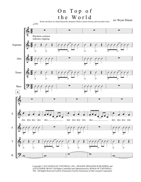 All Because A Child Was Born Eb Alto Sax Solo Sheet Music