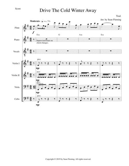 All Hail To The Days Drive The Cold Winter Away For Voice And Chamber Ensemble Sheet Music