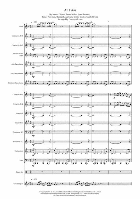 Free Sheet Music All I Am