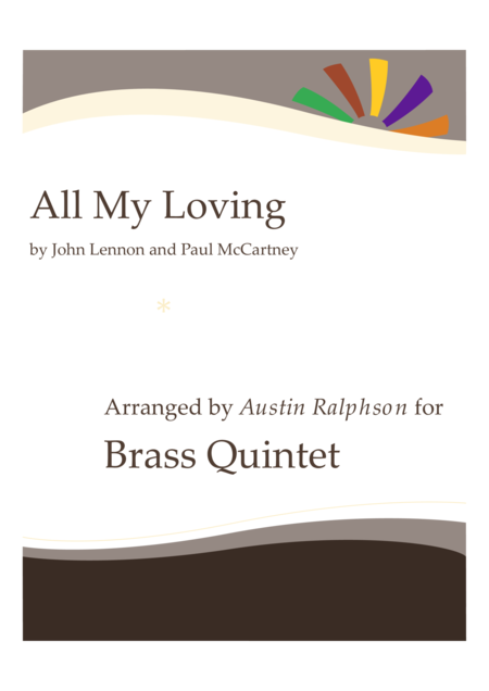 All My Loving Brass Quintet Sheet Music