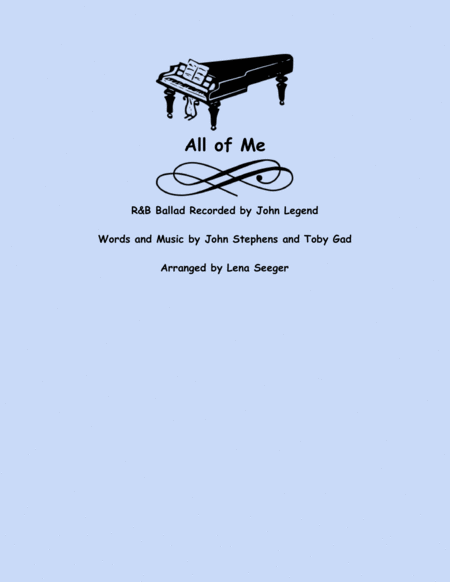 Free Sheet Music All Of Me String Duo