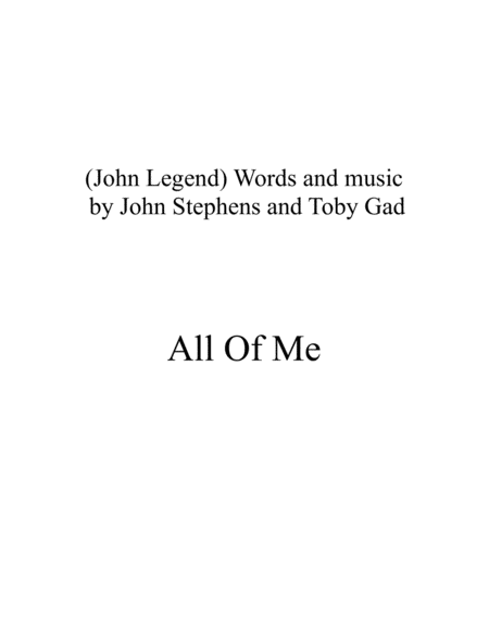 Free Sheet Music All Of Me String Trio For String Trio