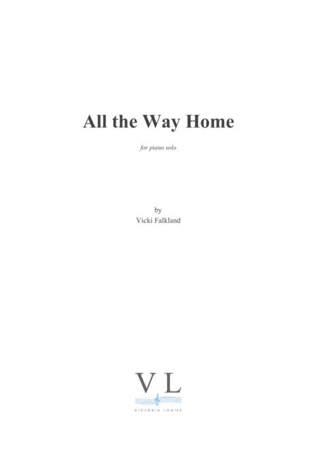 All The Way Home Sheet Music