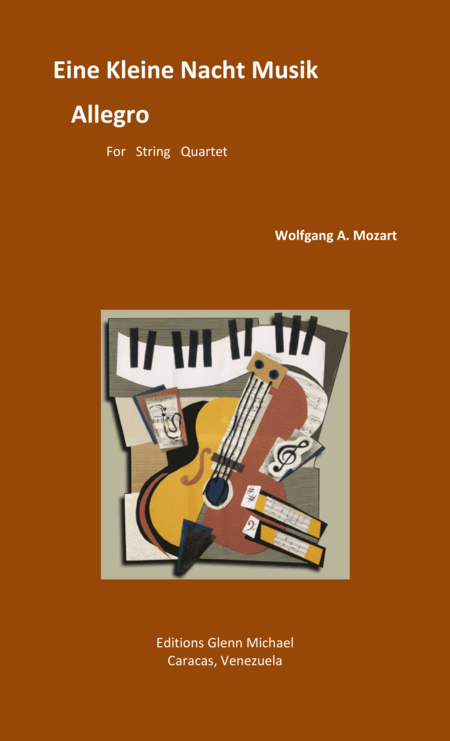 Free Sheet Music Allegro From Eine Kleine Nacht Musik For String Quartet