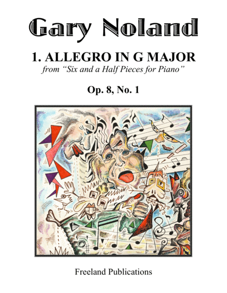 Free Sheet Music Allegro In G Major For Piano Op 8 No 1