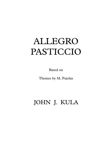 Allegro Pasticcio Sheet Music