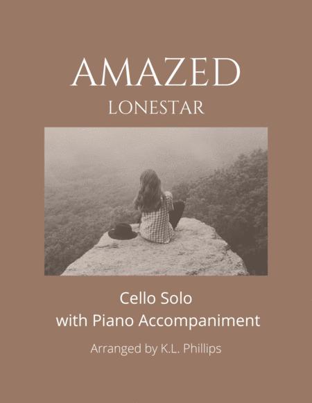 Free Sheet Music Amazed Cello Solo With Piano Accompaniment