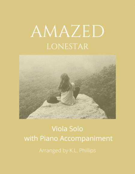 Free Sheet Music Amazed Viola Solo With Piano Accompaniment