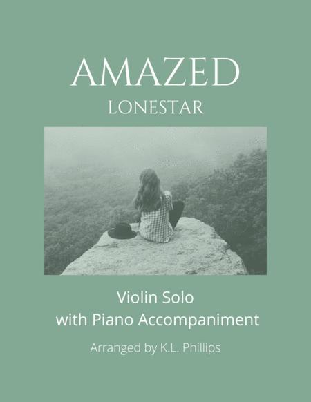 Amazed Violin Solo With Piano Accompaniment Sheet Music