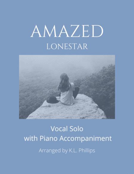 Amazed Vocal Solo With Piano Accompaniment Sheet Music