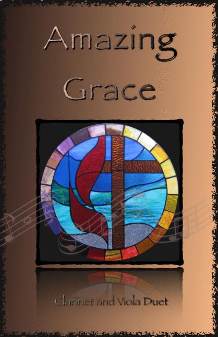 Free Sheet Music Amazing Grace Gospel Style For Clarinet And Viola Duet