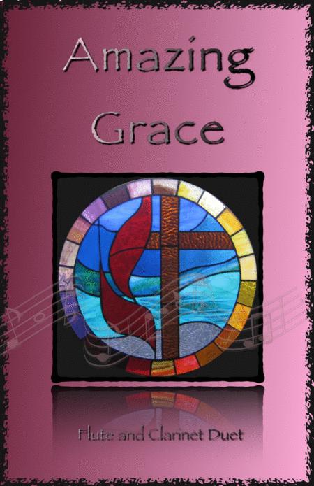 Amazing Grace Gospel Style For Flute And Clarinet Duet Sheet Music