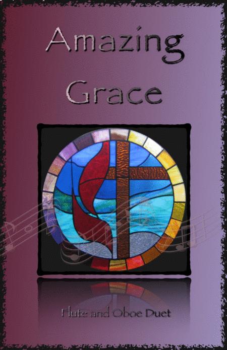 Amazing Grace Gospel Style For Flute And Oboe Duet Sheet Music